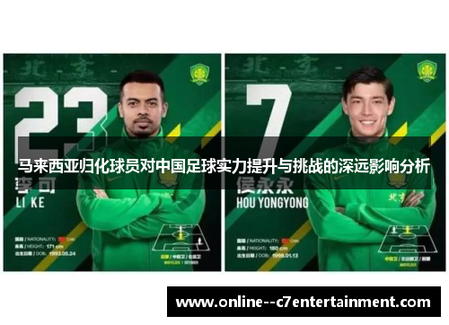 马来西亚归化球员对中国足球实力提升与挑战的深远影响分析